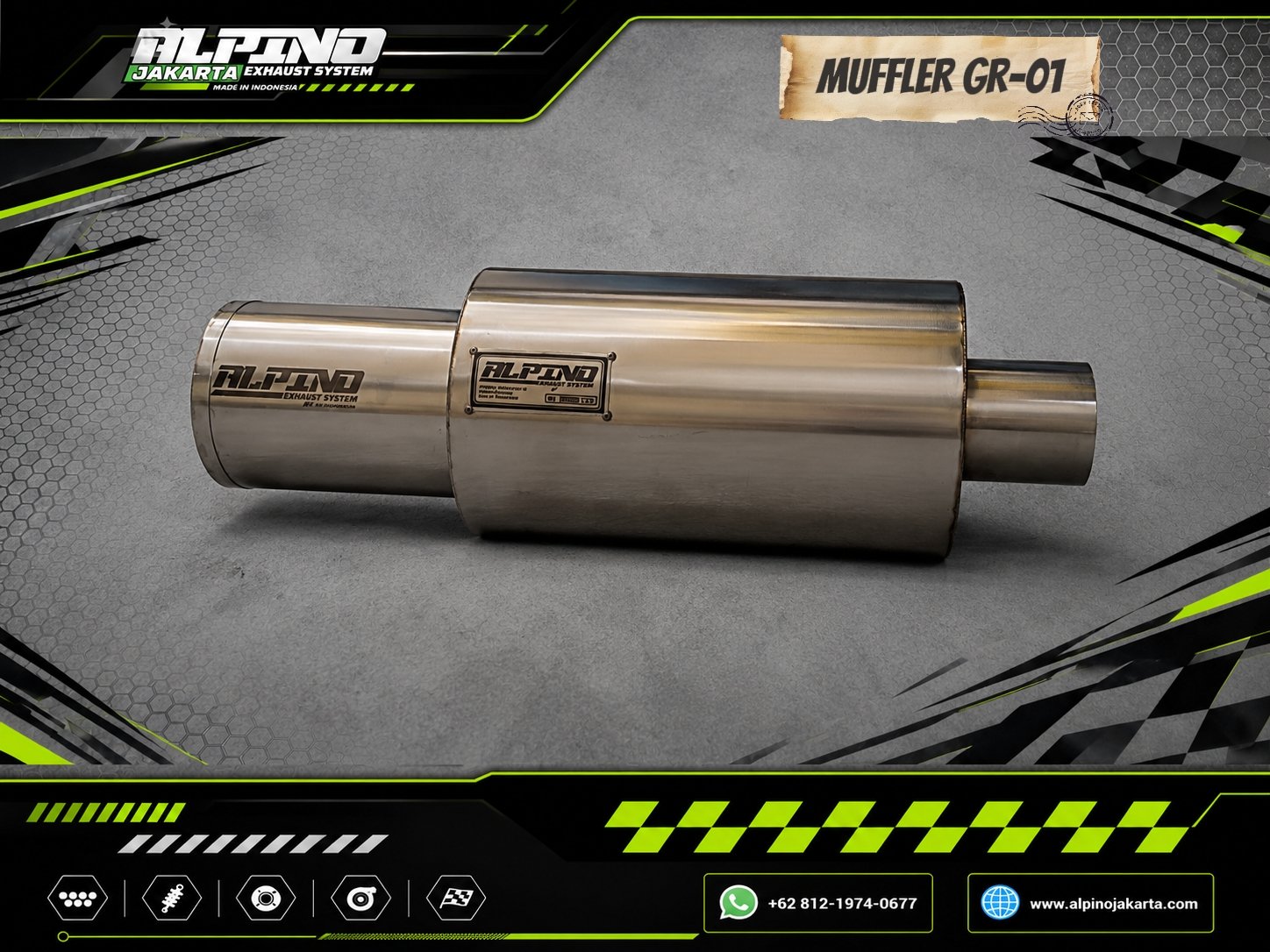 Knalpot Alpino GR01